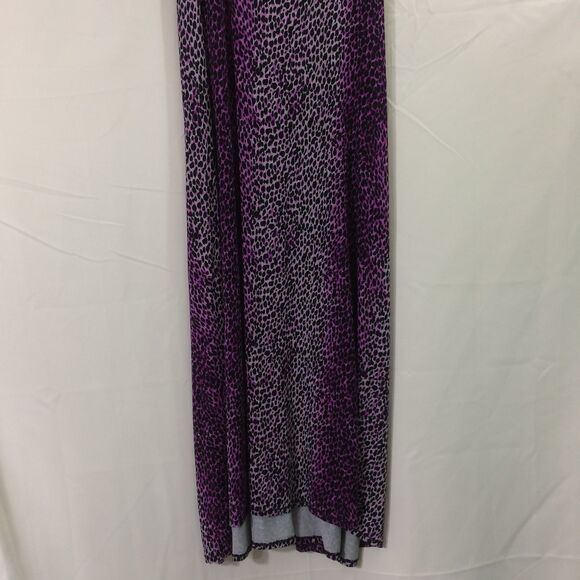 NEW Rachel Roy Samantha Dress 0X Bright Hyacinth Purple Cheetah Print NWT - Picture 4 of 8